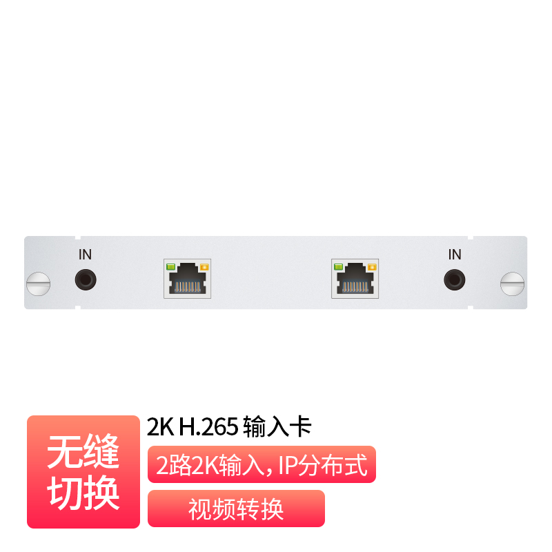 2K Structured Dual-Channel Input Card _ MM-C20W-IN1
