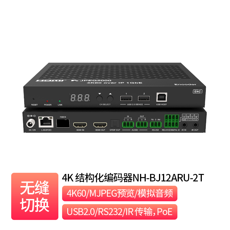 4K60 Structured Encoder _ NH-BJ12ARU-2T