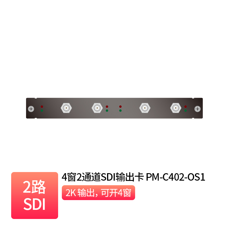 4-Window 2-Channel SDI Output Card _ PM-C402-OS1