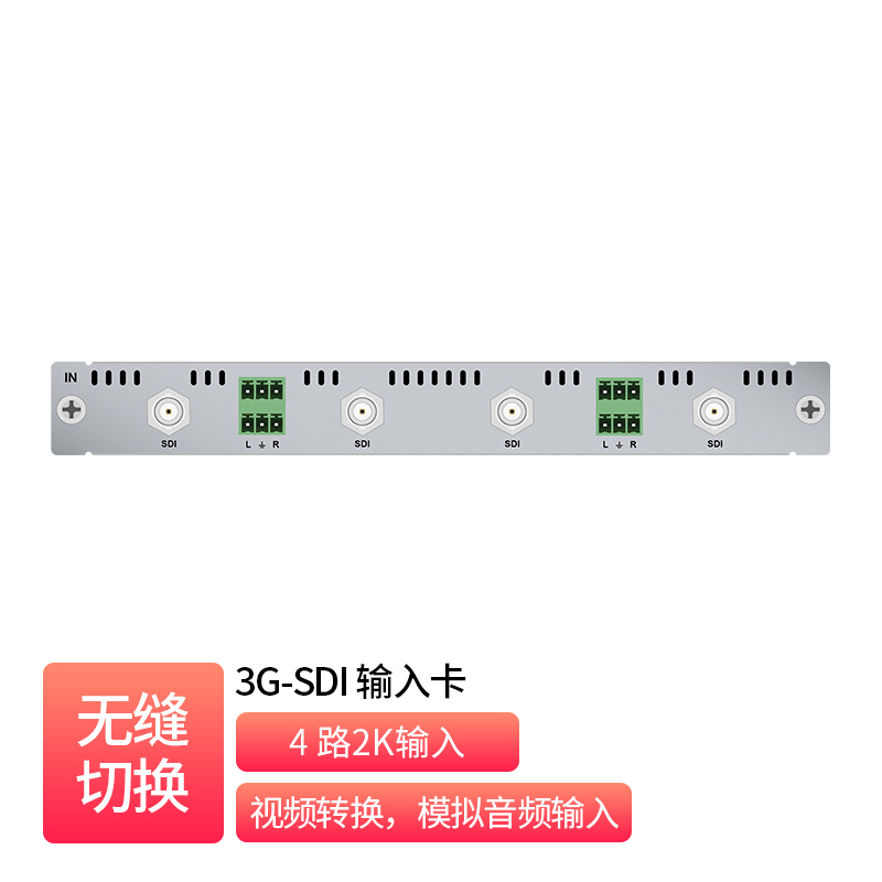 3G-SDI Quad-Channel Input Card _ MM2-C40W-IS